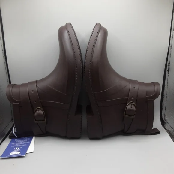 Joules Fairhurst Rainboots Women's 7M Brown. - Picture 5 of 12